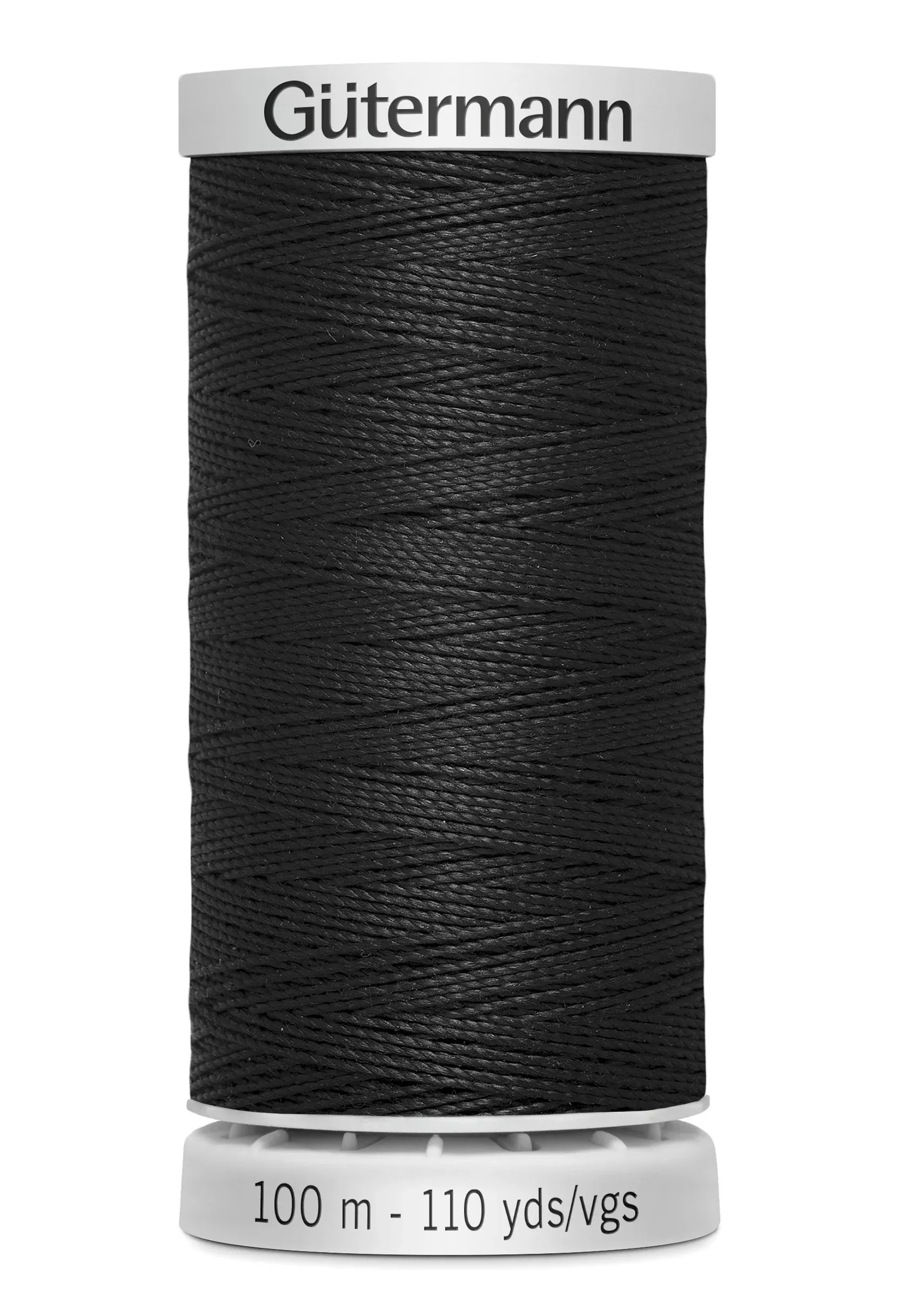 000 Black - Gutermann 12wt Extra Strong Polyester