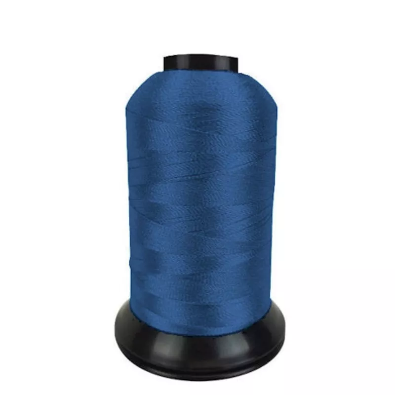 0007 Oriental Blue- Floriani 12wt Polyester Thread
