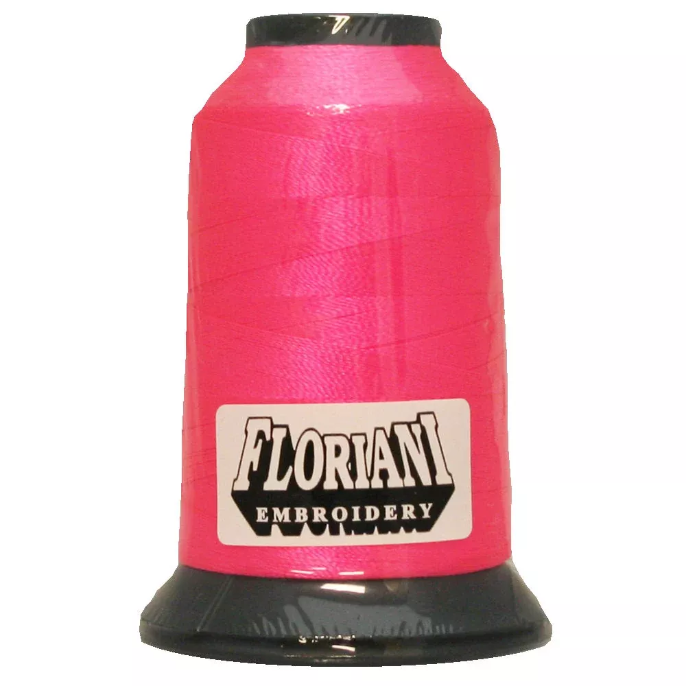 0008 Bermuda Pink- Floriani 40wt Polyester Thread