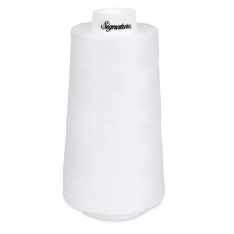 001 White- Signature 40wt Thread