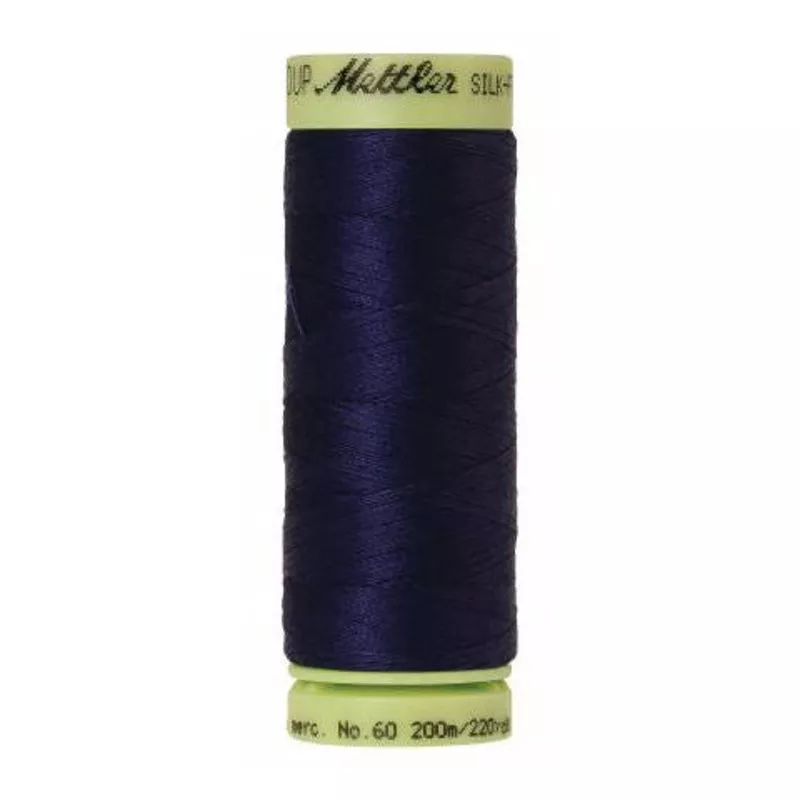 0016 Dark Indigo- Mettler 60wt Silk Finish Thread