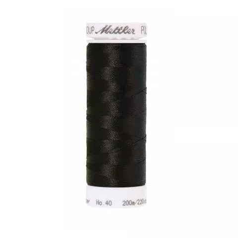 0020 Black- Mettler Polysheen Thread