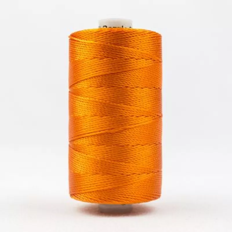 0027 Orange- Wonderfil Razzle 8wt Rayon Thread