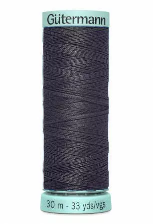 0036 Smoke - Gutermann 15wt Top Stitch Silk Thread