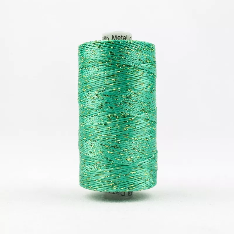 0068 Sea Foam Green - Wonderfil Dazzle 8wt Rayon/Metallic Thread