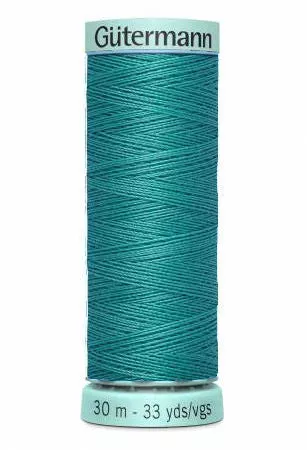 0107 Teal - Gutermann 15wt Top Stitch Silk Thread