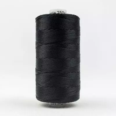 -0160 Black - Wonderfil Razzle 8wt Rayon Thread