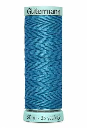 0761 Aqua Marine - Gutermann 15wt Top Stitch Silk Thread