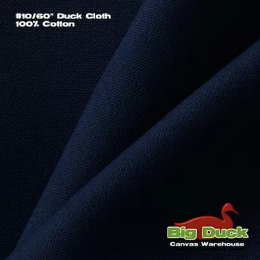 #10/60" Cotton Canvas Duck - Midnight