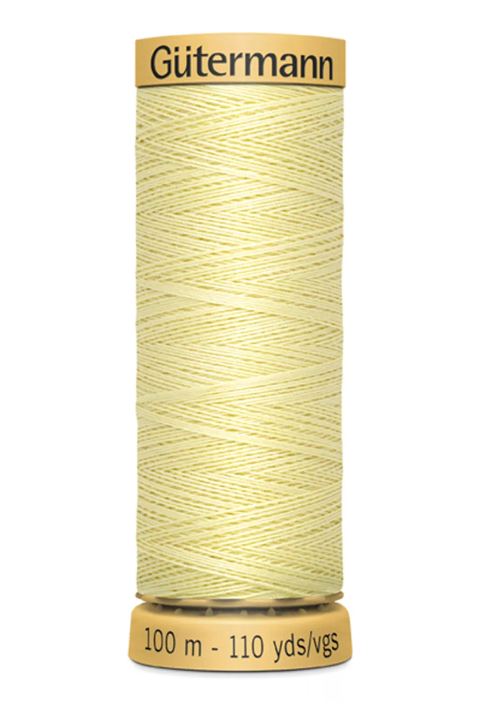 1370 Pale Yellow - Gutermann Natural Cotton Thread