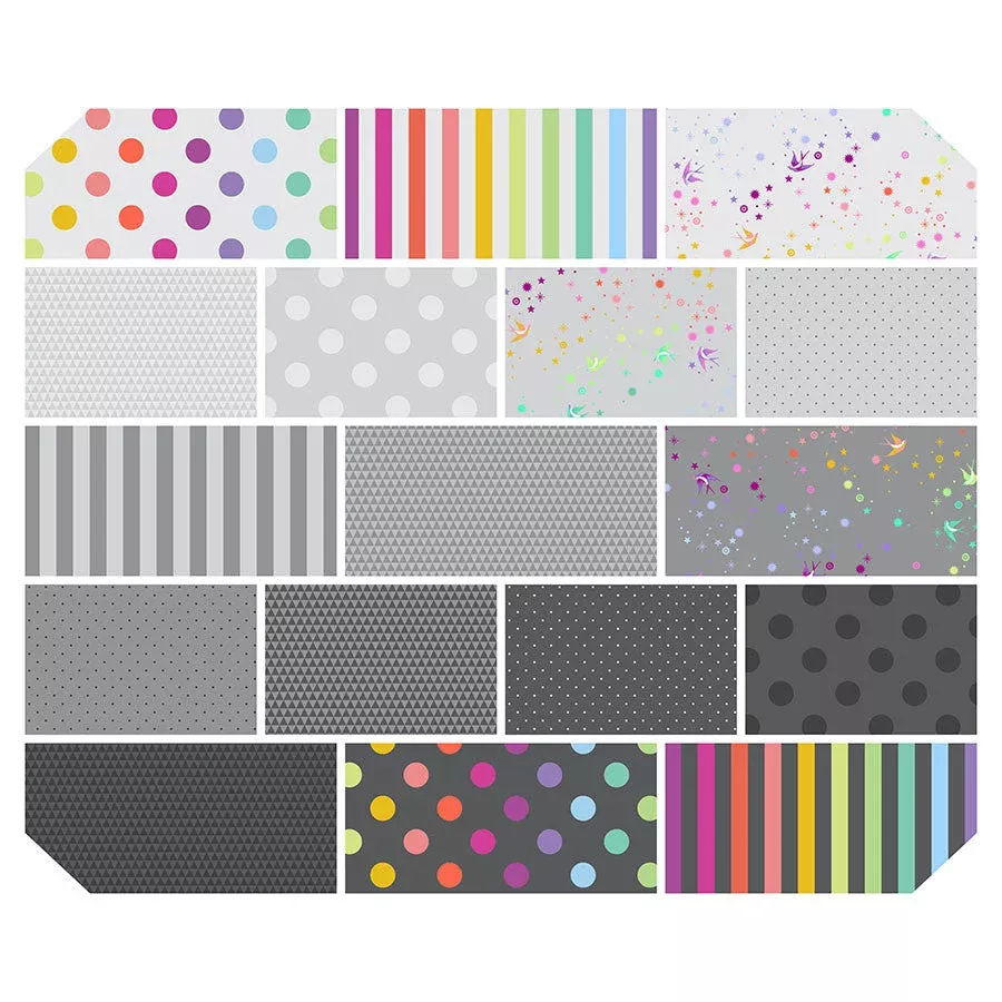 2025 Tula Pink True Colors - 10" Charm Pack
