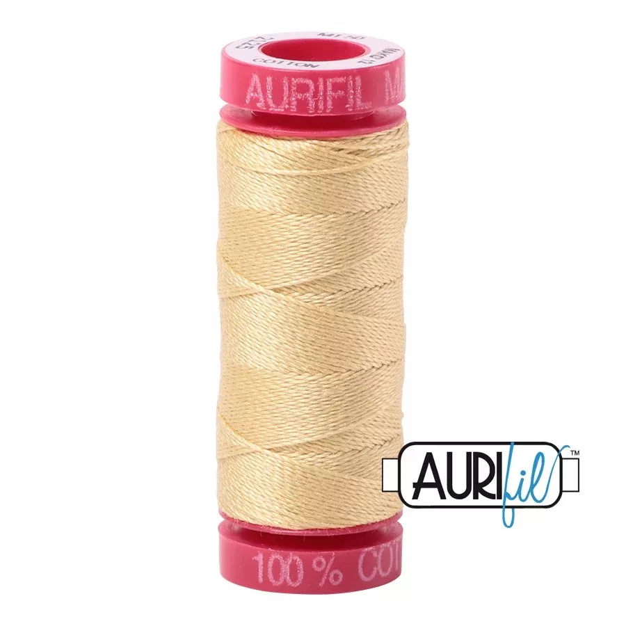 2125 Wheat- Aurifil 12wt Thread