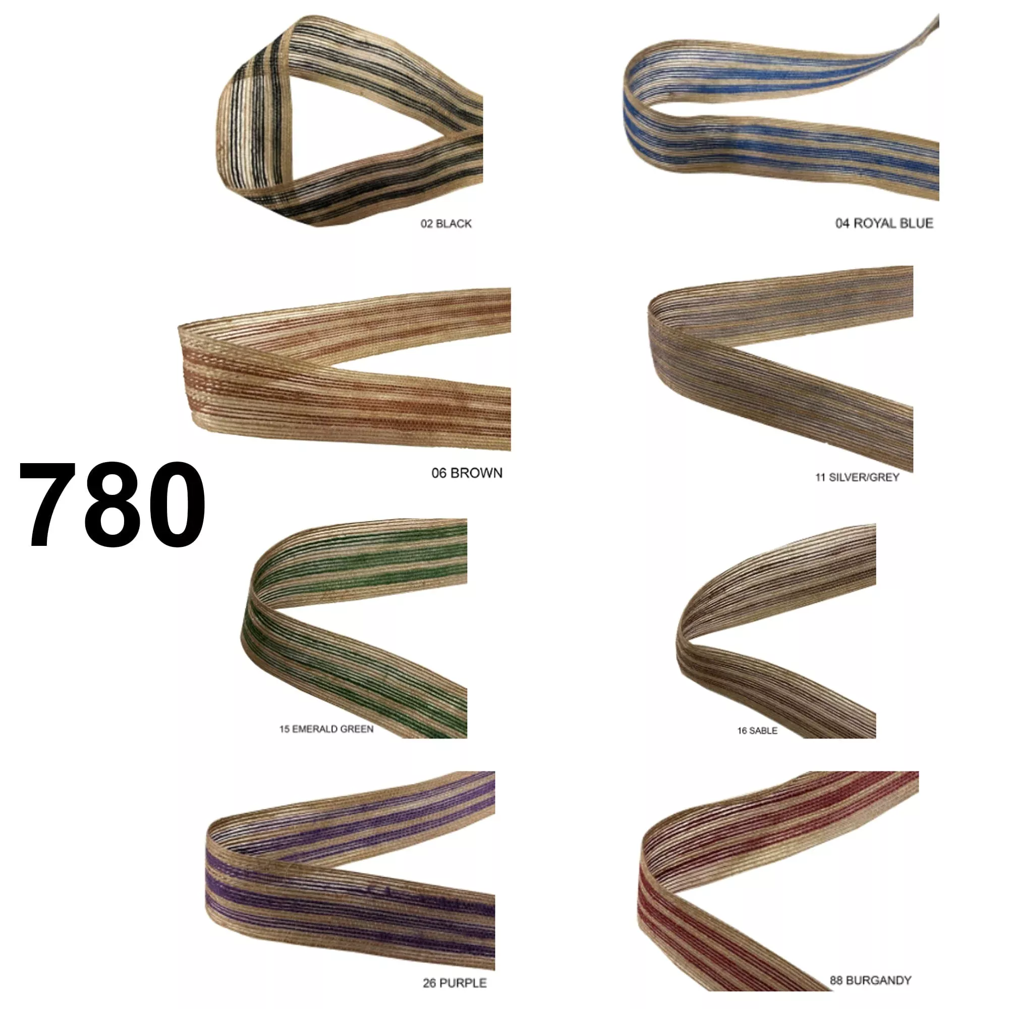 (25 Yd Roll) 1.5 Inch Strip Burlap Braid for Crafts, DIY, and Apparel BR-780