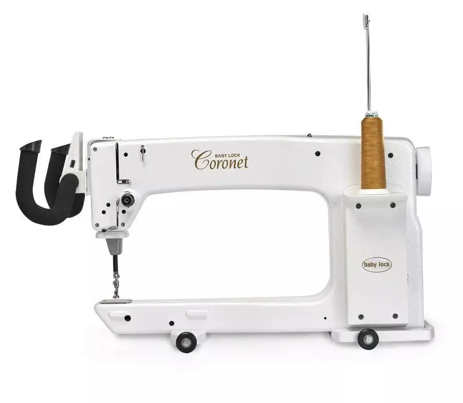 Baby Lock Coronet Long Arm Quilting Machine With 5 Foot Coronet Frame and Bobbin Winder