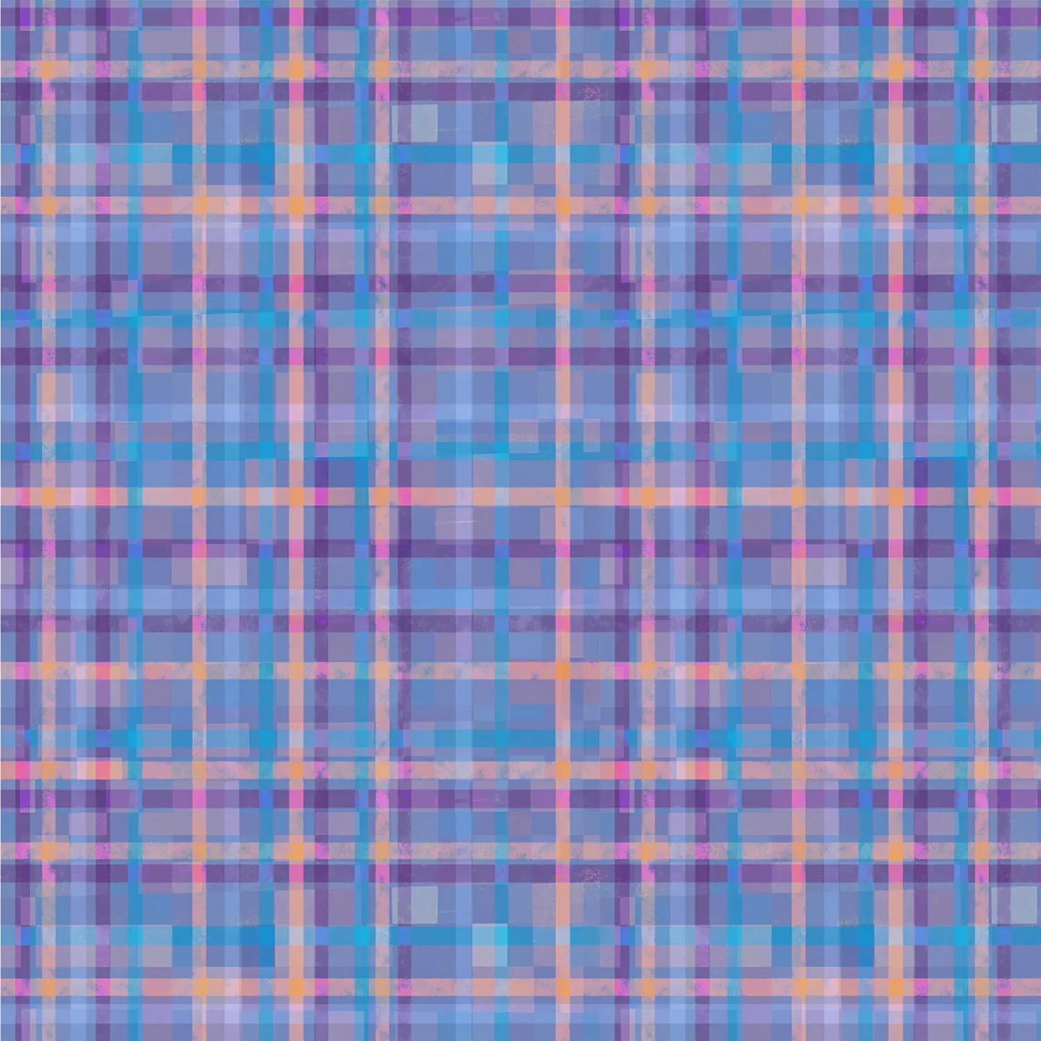 Fur-Ever Friends - Playful Plaid - Purple