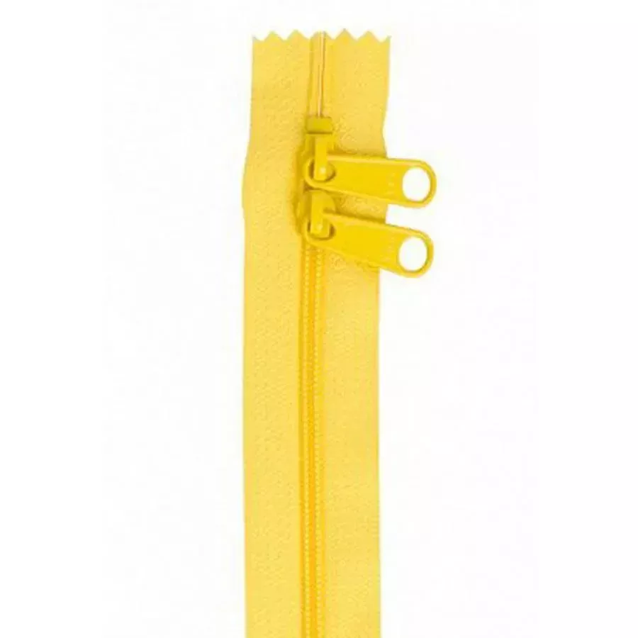 Handbag Zippers, 40 in Double Slide-Dandelion