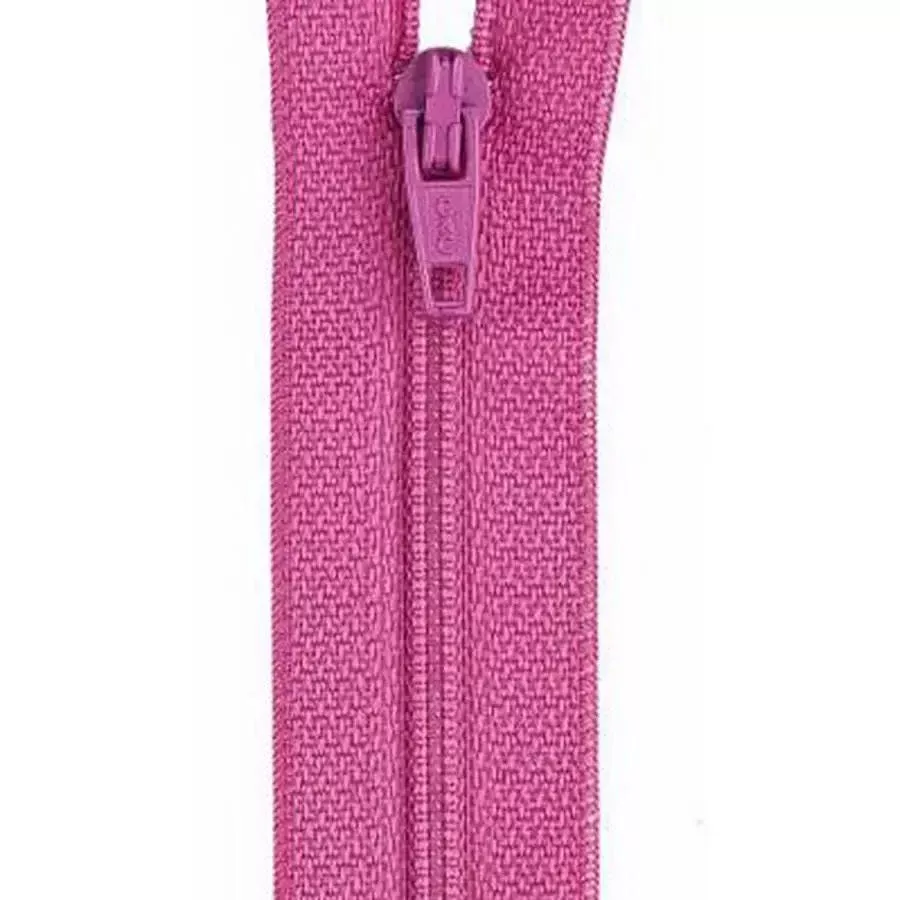 Polyester Zipper 22inDark Rose BOX03
