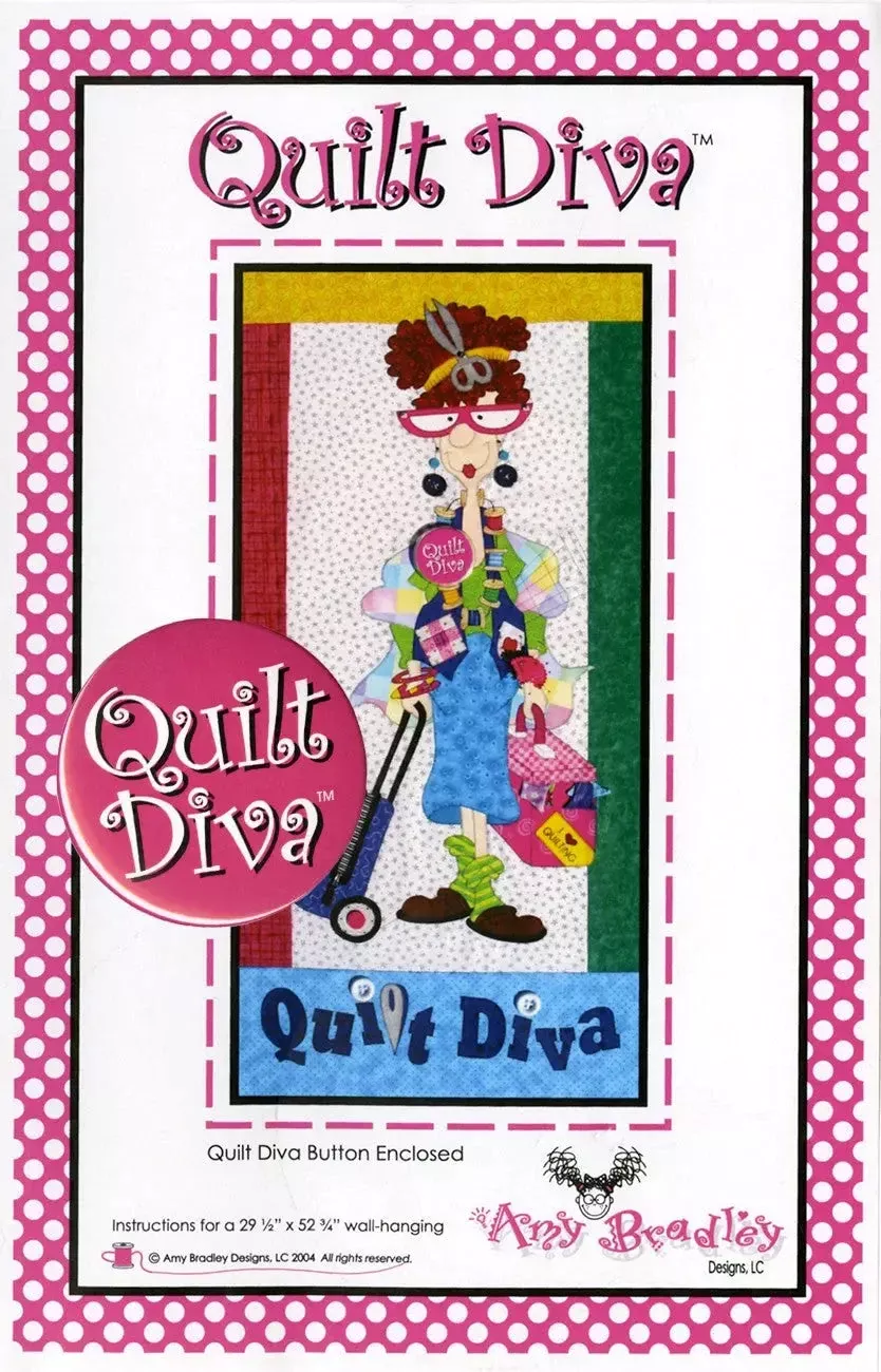 Quilt Diva (includes Quilt Diva button)