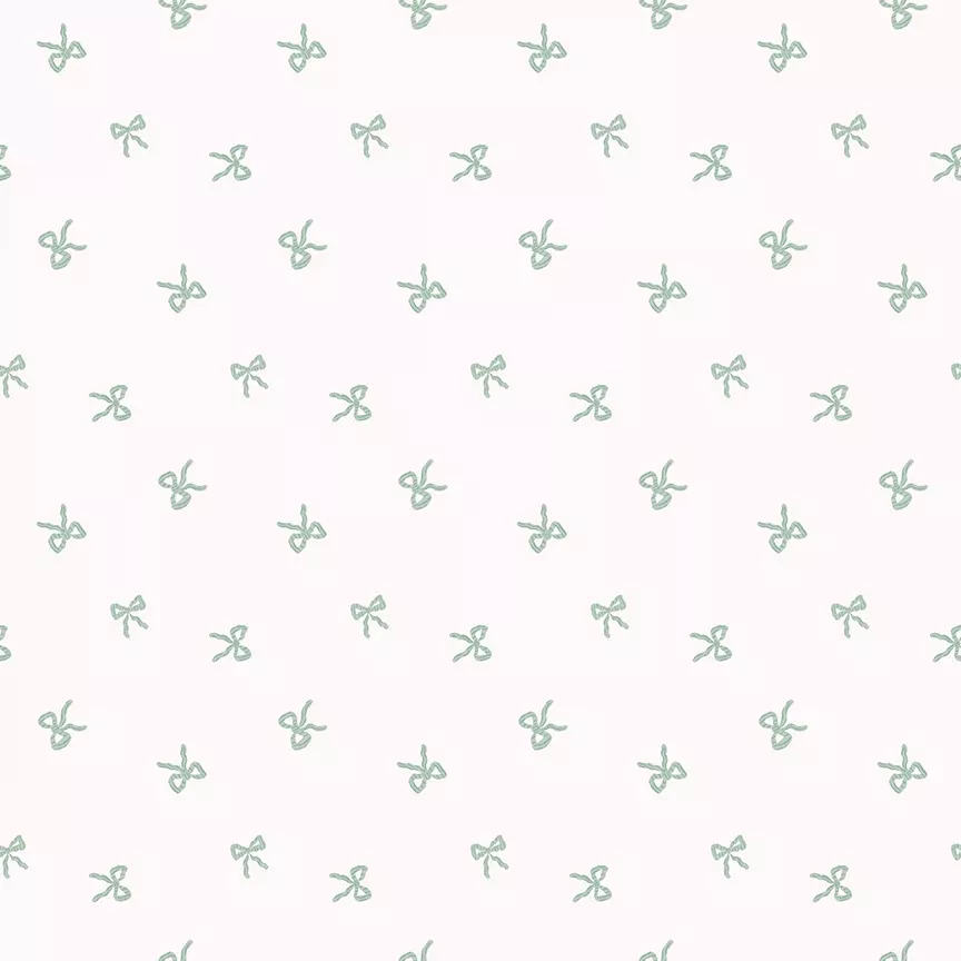 Sweet Cotton Tales - Twirls & Ties - Cream