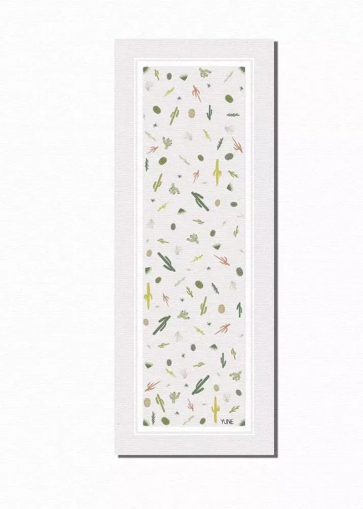 Yoga Mat | 6mm Thick | White | Non-Slip | Eco Friendly | Yune Yoga | Juno