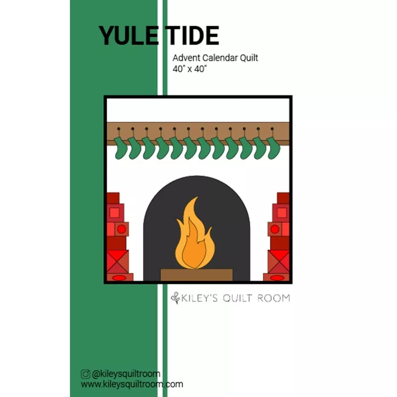 Yule Tide Advent Quilt Pattern by Kiley's Quilt Room