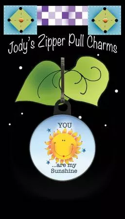 Zipper Charm Sunshine - JHDZP-37
