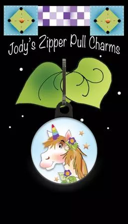 Zipper Charm Unicorn - JHDZP-42