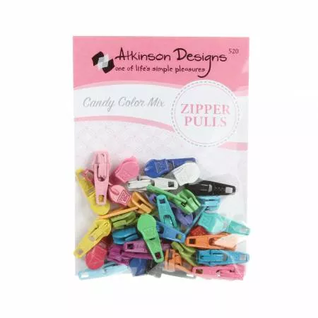 Zipper Slides Candy Color Mix - ATK520